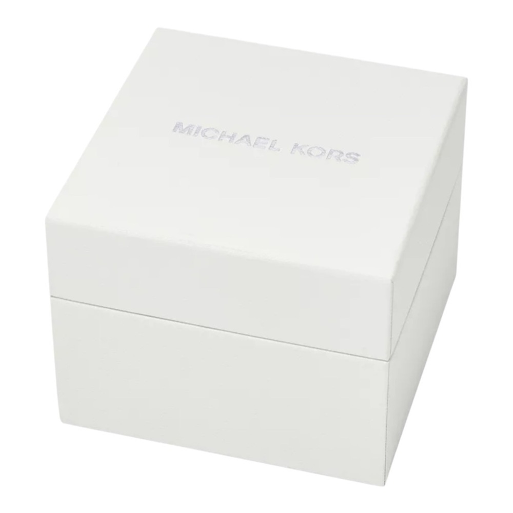 Michael Kors Women's Lauryn Three-Hand Stainless Steel Watch, Earrings and Neckl - Picture 5 of 6